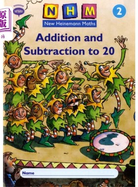 海外直订New Heinemann Maths Yr2, Addition and Subtractio... 新海涅曼数学Yr2，加减法到20的活动手册(8包)