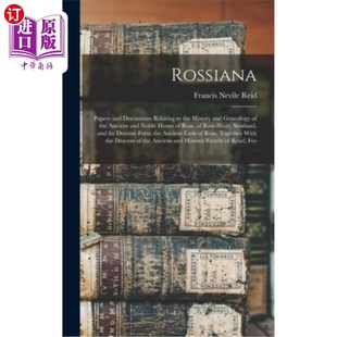 Rossiana;关 Documents the History and Relating Anci 海外直订Rossiana; Genealogy Papers