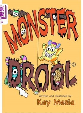 海外直订Monster Drool: Dribble and Drool 怪物流口水:口水和口水