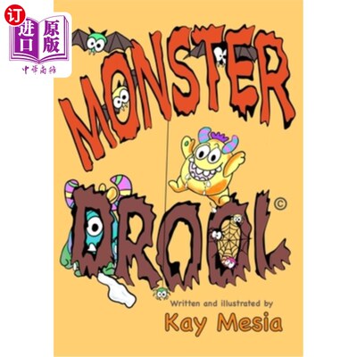 海外直订Monster Drool: Dribble and Drool 怪物流口水:口水和口水