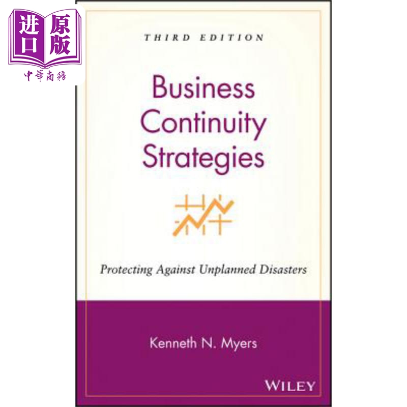 现货 企业永续战略 Business Continuity Strategies 英文原版 Kenneth Myers 中商原版