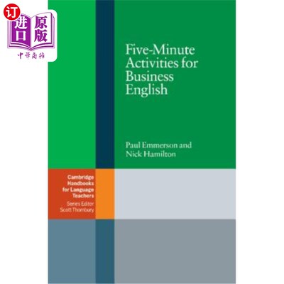 海外直订Five-Minute Activities for Business English 商务英语五分钟活动
