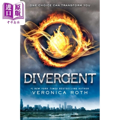 预售 分歧者系列1 异类觉醒 Divergent Trilogy #1 Divergent 英文原版 Veronica Roth 同名影视电视剧原著小说【中商原版】