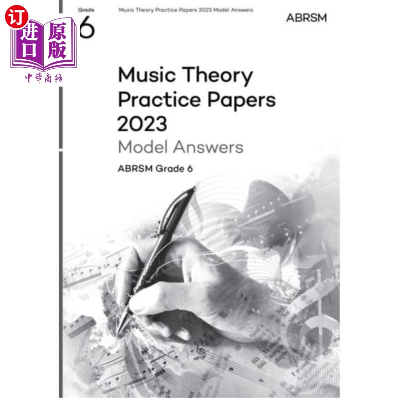 海外直订Music Theory Practice Papers Model Answers 2023,... 音乐理论实践试卷模型答案2023,ABRSM 6级