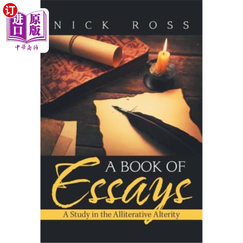 海外直订A Book of Essays: A Study in the Alliterative Alterity 散文集：头韵交替性研究