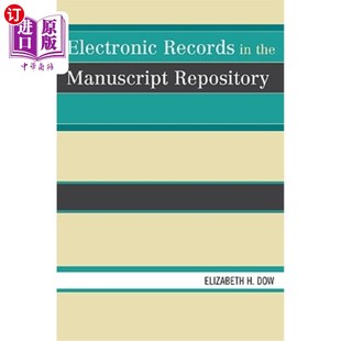Repository the Manuscript 电子记录 手稿库中 Records 海外直订Electronic