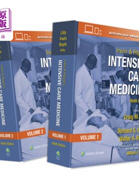 海外直订医药图书Irwin and Rippe's Intensive Care Medicine 欧文和里普的重症监护医学
