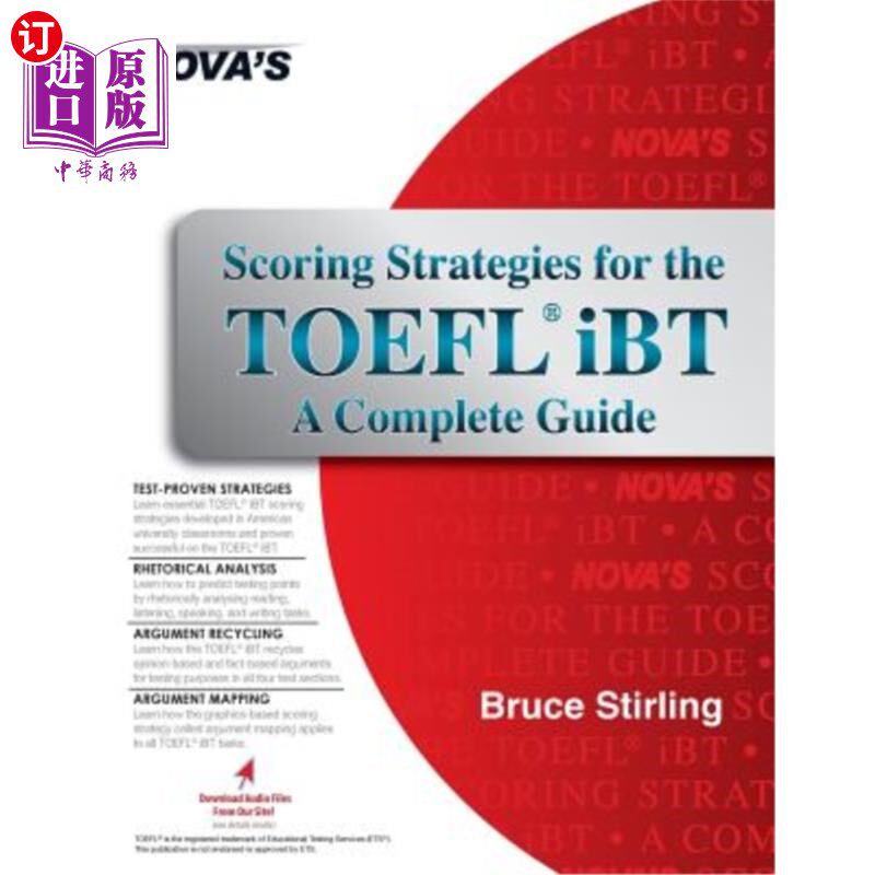 海外直订Scoring Strategies for the TOEFL IBT a Complete Guide 托福IBT评分策略完整指南