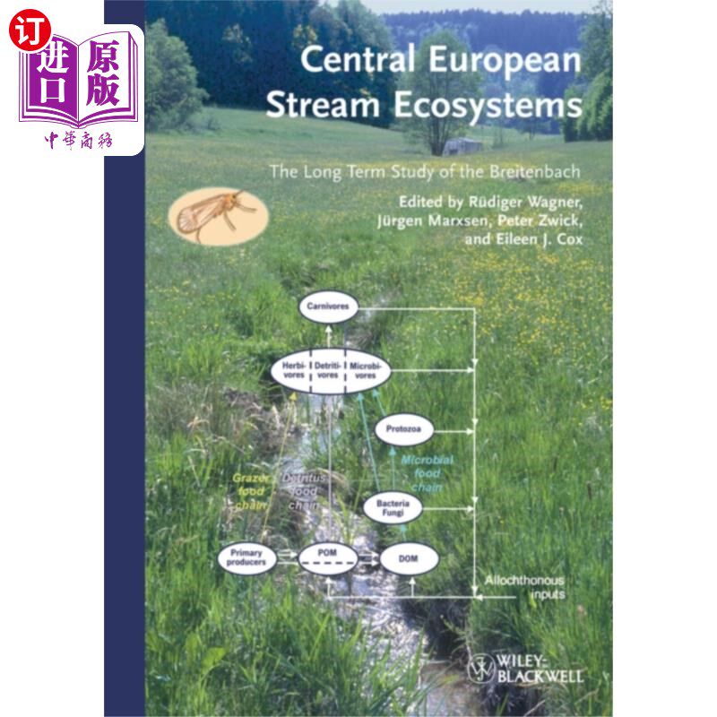 海外直订Central European Stream Ecosystems 中欧河流生态系统- Breitenbach的长期研究