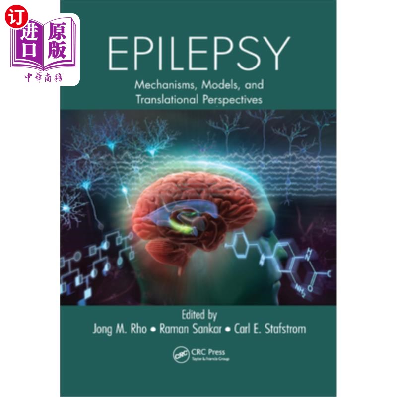 海外直订医药图书Epilepsy: Mechanisms, Models, and Translational Perspectives 癫痫:机制,模型和翻译观点