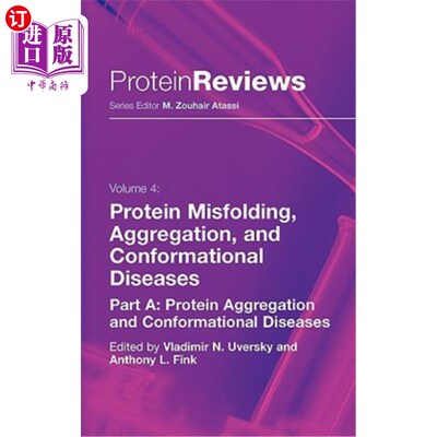 海外直订医药图书Protein Misfolding, Aggregation and Conformational Diseases: Part A: Protein Agg 蛋白质错误折叠、聚