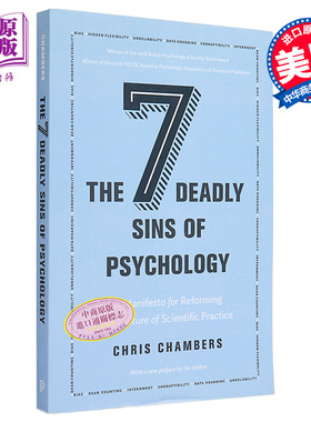 现货 心理学七大罪 改革科学实践文化的宣言 The Seven Deadly Sins of Psychology 英文原版 Chris Chambers【中商原版】