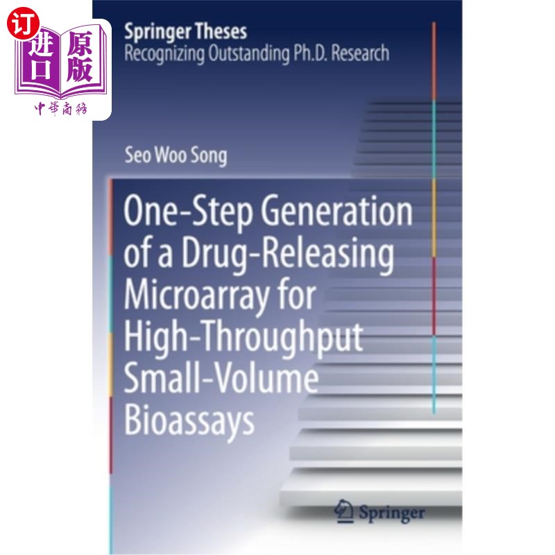 海外直订医药图书One-Step Generation of a Drug-Releasing Microarray for High-Throughput Small-Vol 用于高通量小体积生