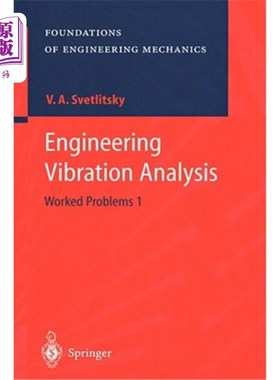 海外直订Engineering Vibration Analysis: Worked Problems 1 工程振动分析:工作问题