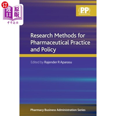 海外直订医药图书Research Methods for Pharmaceutical Practice and... 药学实践与政策研究方法
