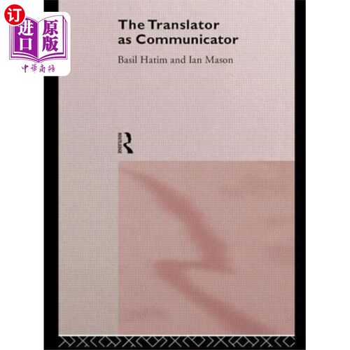 海外直订Translator As Communicator 作为沟通者的翻译