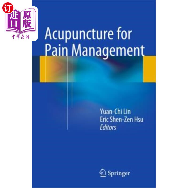 海外直订医药图书Acupuncture for Pain Management 针灸治疗疼痛