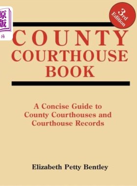 海外直订County Courthouse Book, 3rd Edition 县法院书，第三版