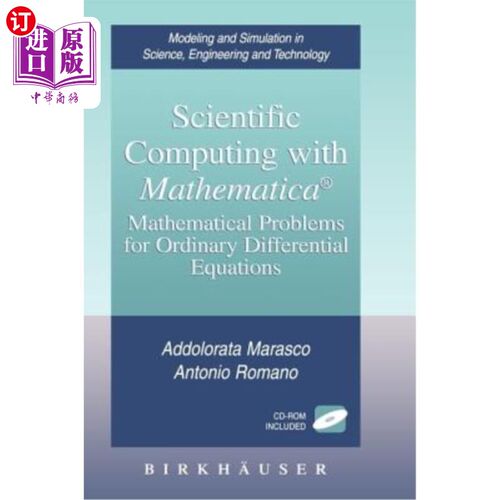 海外直订Scientific Computing with Mathematica(r): Mathematical Problems for Ordinary Dif 科学计算与数学(r):常微分方
