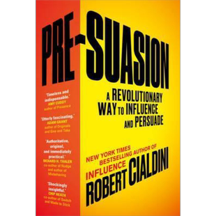 先发影响力 英文原版 Pre-Suasion A Revolutionary Way to Influence and Persuade Au Niffenegger 书籍【中商原版】