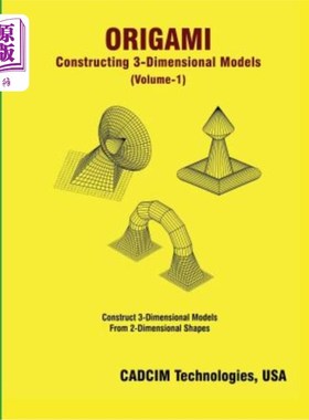 海外直订Origami: Constructing 3-Dimensional Models 折纸：构建三维模型