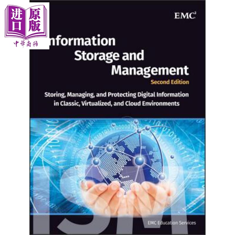 现货 信息存储和管理 Information Storage And Management EMC Education Services 英文原版【中商原版】wiley