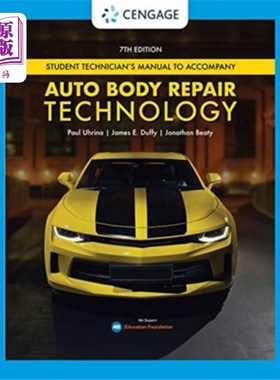海外直订Tech Manual for Uhrina/Duffy/Beaty's Auto Body R... Uhrina/Duffy/Beaty车身维修技术手册