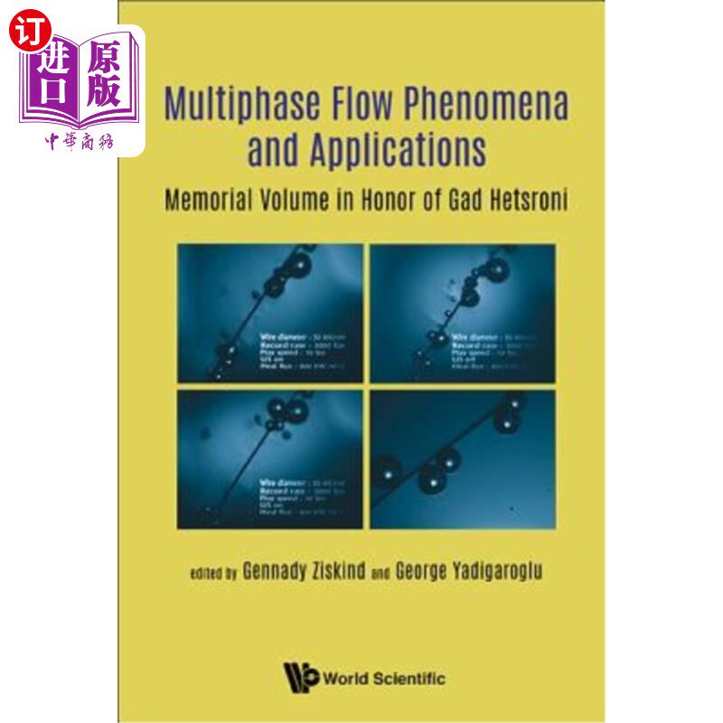 海外直订Multiphase Flow Phenomena and Applications: Memorial Volume in Honor of Gad Hets 多相流现象及应用：纪念盖德