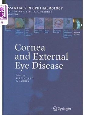 海外直订医药图书Cornea and External Eye Disease: Corneal Allotransplantation, Allergic Disease a 角膜与外眼病:角膜
