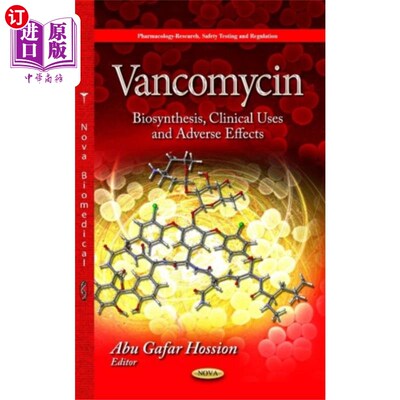 海外直订医药图书Vancomycin 万古霉素