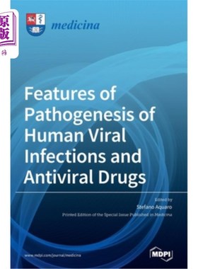 海外直订医药图书Features of Pathogenesis of Human Viral Infections and Antiviral Drugs 人类病毒感染的发病机制特点及