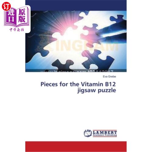海外直订医药图书Pieces for the Vitamin B12 jigsaw puzzle 维生素B12拼图拼图