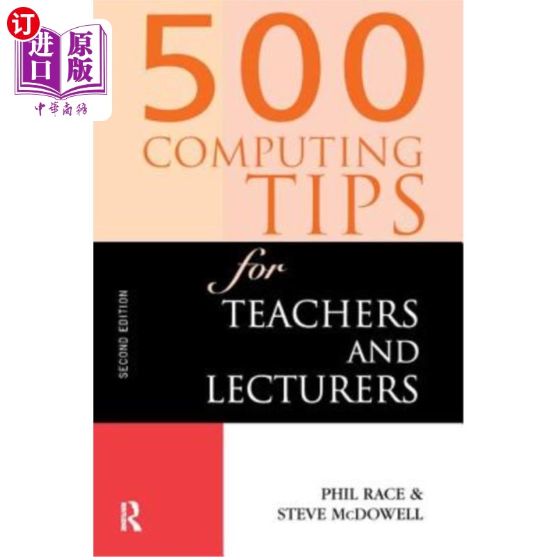 海外直订500 Computing Tips for Teachers and Lecturers 给教师和讲师的500个计算技巧
