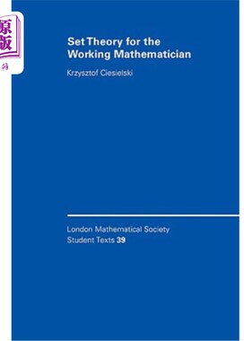 海外直订Set Theory for the Working Mathematician 工作数学家的集合论
