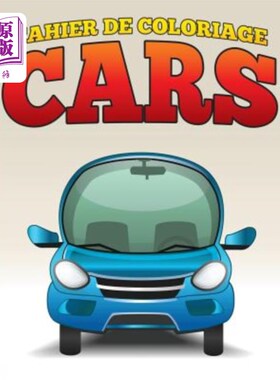 海外直订Cahier De Coloriage Cars Cahier De Coloriage汽车