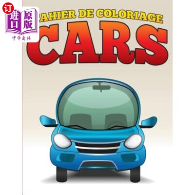 海外直订Cahier De Coloriage Cars Cahier De Coloriage汽车