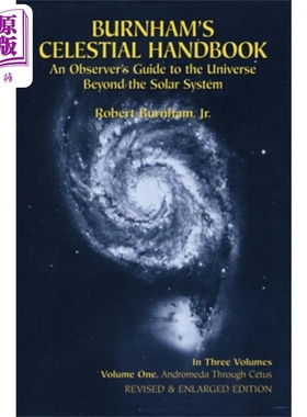 现货 伯纳姆天体手册 卷一 太阳系以外宇宙的观察者指南 Burnhams Celestial Handbook 英文原版 Robert Burnham【中商原版】