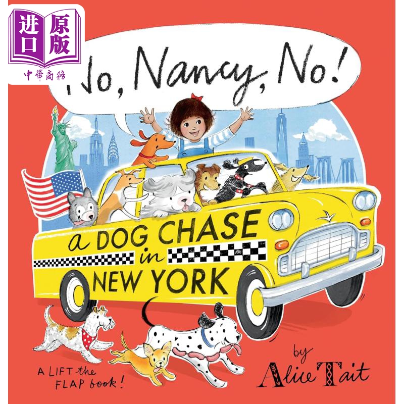南希的狗狗在纽约英文原版绘本