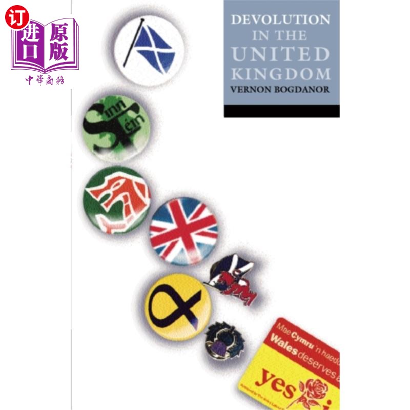 海外直订Devolution in the United Kingdom 英国的权力下放