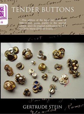 海外直订Tender Buttons Objects--Food--Rooms 食物，食物，房间