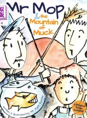 海外直订Mr Mop and The Mountain of Muck 猫扑先生和粪山
