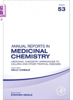 海外直订医药图书Medicinal Chemistry Approaches to Malaria and Other Tropical Diseases: Volume 53 疟疾和其他热带疾病