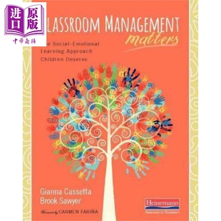 现货 Classroom Management Matters课堂管理事项The Social-Emotional Learning Approach Children Deserve【中商原版】