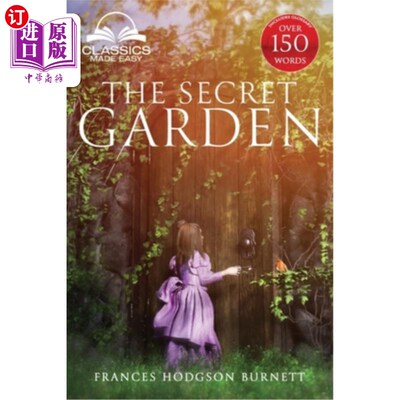海外直订The Secret Garden (Classics Made Easy): Unabridged, with Glossary, Historic Orie 秘密花园(经典变得容易):未