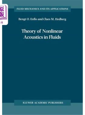 海外直订Theory of Nonlinear Acoustics in Fluids 流体中的非线性声学理论