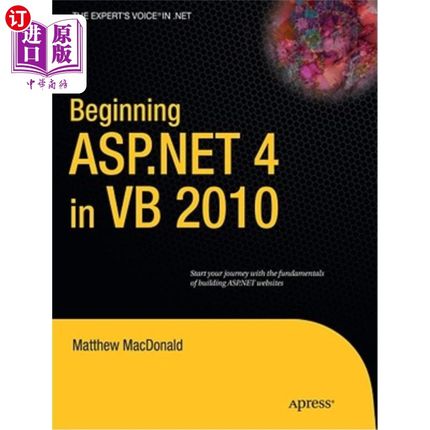 海外直订Beginning ASP.NET 4 in VB 2010 开始ASP。VB 2010中的NET4