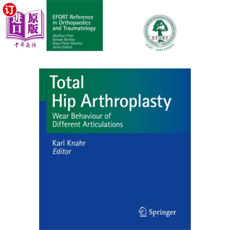 海外直订医药图书Total Hip Arthroplasty 全髋关节置换术