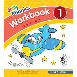 Jolly Phonics Workbook 1 In Print Letters American English Edition 快乐自然拼读练习册1【中商原版】