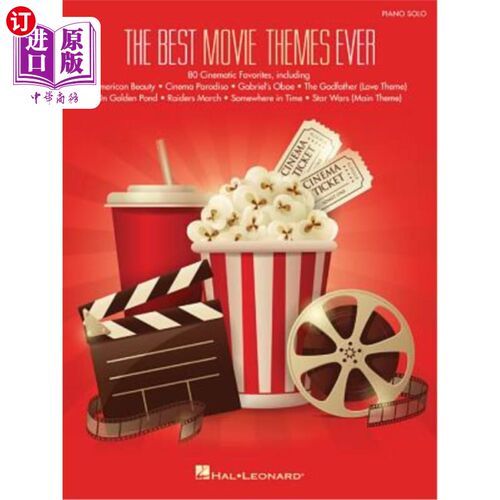 海外直订The Best Movie Themes Ever 有史以来最好的电影主题