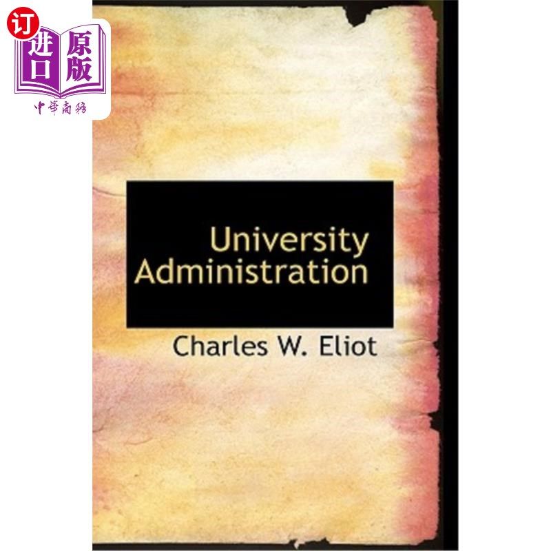 海外直订university administration 大学管理